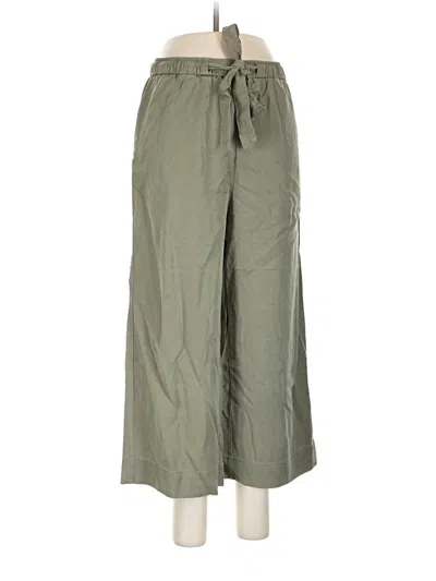 Pre-owned Marine Layer Casual Pants In Green