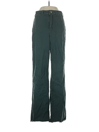 Pre-owned Marine Layer Casual Pants In Green