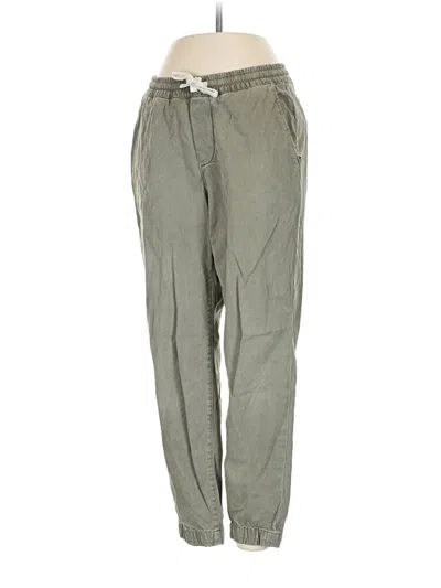 Pre-owned Marine Layer Casual Pants In Green