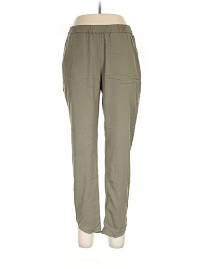 Pre-owned Marine Layer Casual Pants In Green