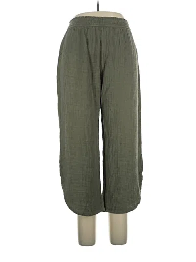 Pre-owned Marine Layer Casual Pants In Green