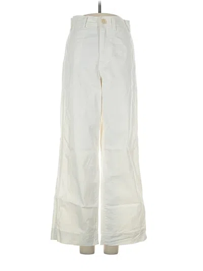 Pre-owned Marine Layer Casual Pants In Ivory