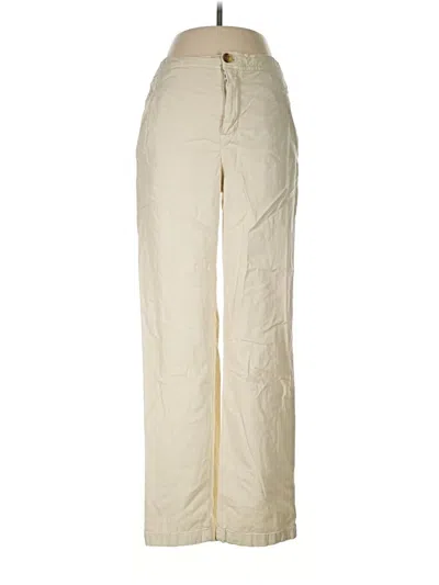 Pre-owned Marine Layer Casual Pants In Ivory