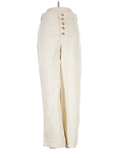 Pre-owned Marine Layer Casual Pants In Ivory