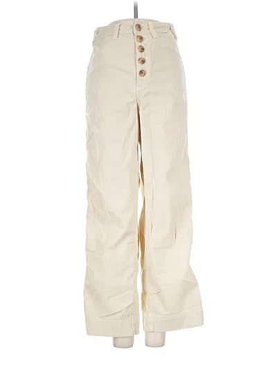 Pre-owned Marine Layer Casual Pants In Ivory