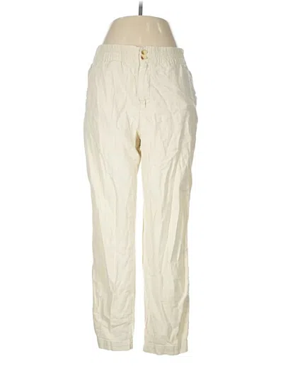 Pre-owned Marine Layer Casual Pants In Ivory