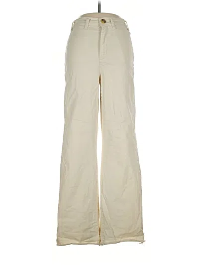 Pre-owned Marine Layer Casual Pants In Ivory