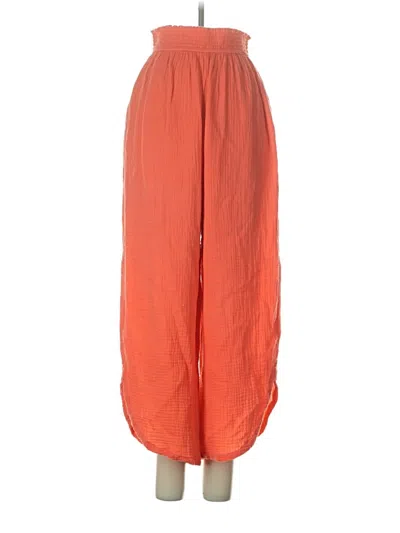 Pre-owned Marine Layer Casual Pants In Orange