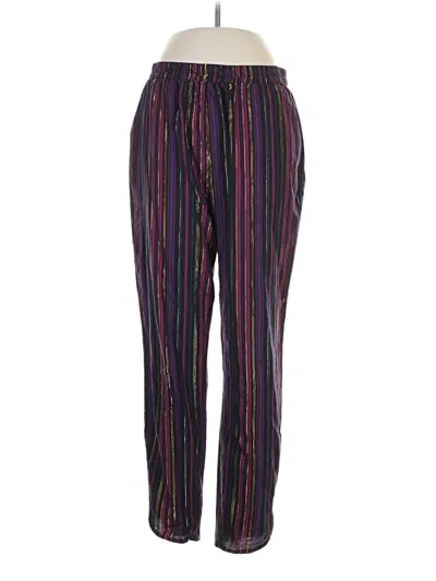 Pre-owned Marine Layer Casual Pants In Purple