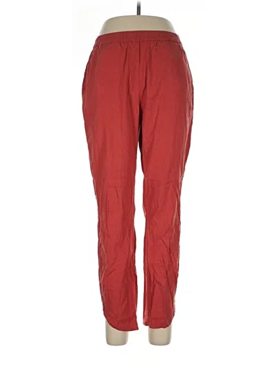 Pre-owned Marine Layer Casual Pants In Red