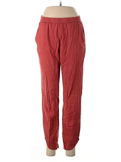Pre-owned Marine Layer Casual Pants In Red