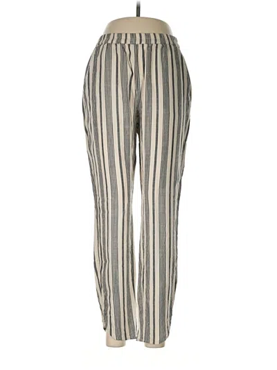 Pre-owned Marine Layer Casual Pants In Silver