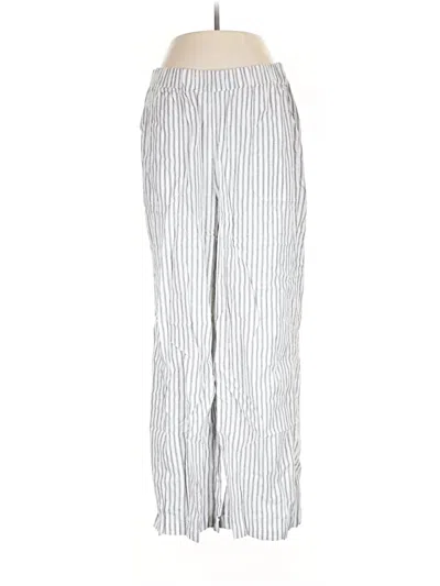 Pre-owned Marine Layer Casual Pants In Silver