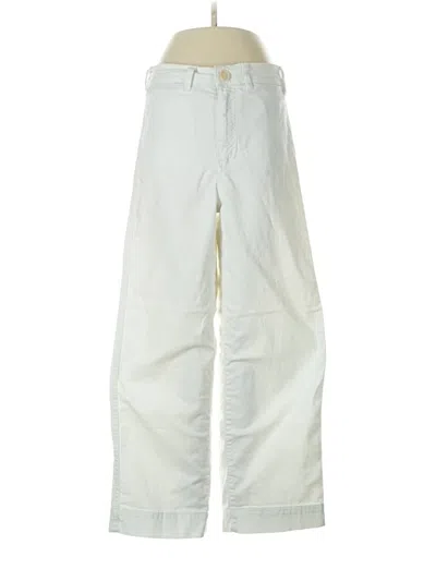 Pre-owned Marine Layer Casual Pants In White