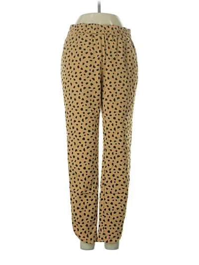 Pre-owned Marine Layer Casual Pants In Yellow