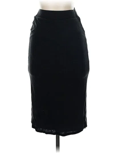 Pre-owned Marine Layer Casual Skirt In Black