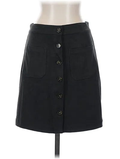 Pre-owned Marine Layer Casual Skirt In Black
