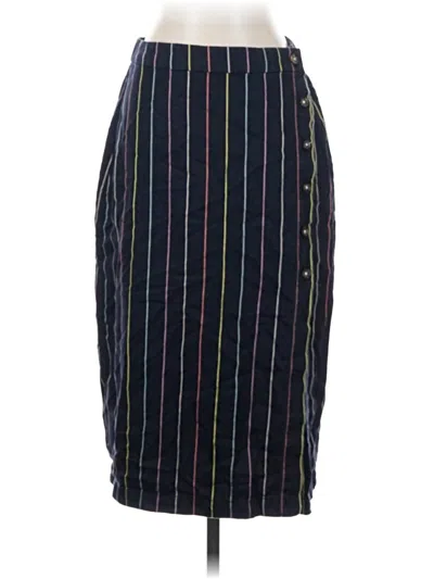 Pre-owned Marine Layer Casual Skirt In Blue