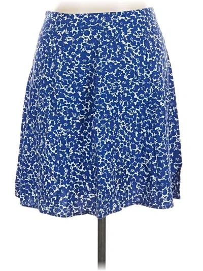 Pre-owned Marine Layer Casual Skirt In Blue