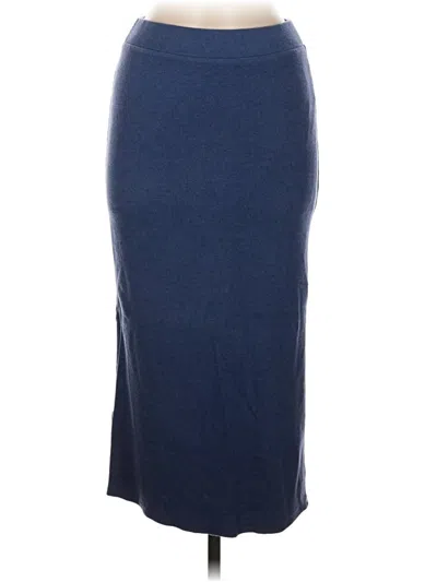 Pre-owned Marine Layer Casual Skirt In Blue
