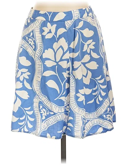 Pre-owned Marine Layer Casual Skirt In Blue