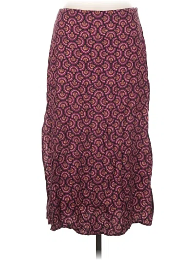 Pre-owned Marine Layer Casual Skirt In Purple