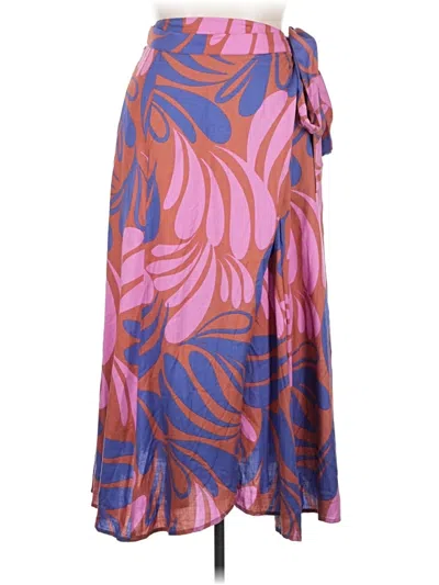 Pre-owned Marine Layer Casual Skirt In Purple