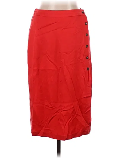 Pre-owned Marine Layer Casual Skirt In Red