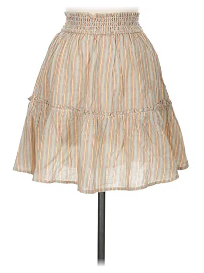 Marine Layer Casual Skirt In Tan