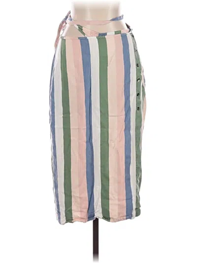 Pre-owned Marine Layer Casual Skirt In White