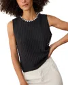 Marine Layer Clara Sweater Vest In Black