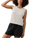 Marine Layer Clara Sweater Vest In Neutral