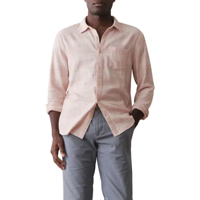 Marine Layer Classic Fit Stretch Selvedge Button-up Shirt In Neutral
