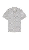 MARINE LAYER CLASSIC STRETCH SELVAGE SHORT SLEEVE SHIRT