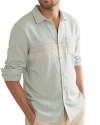 Marine Layer Stripe Button-up Shirt In Blue/pink