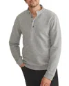 Marine Layer Clayton Textured Pullover In Gray