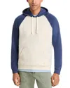 Marine Layer Cloud 9 Fleece Hoodie In Navy/cream