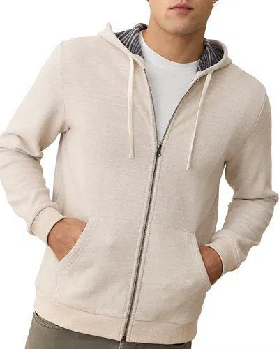Marine Layer Cloud 9 Full Zip Hoodie In Neutral