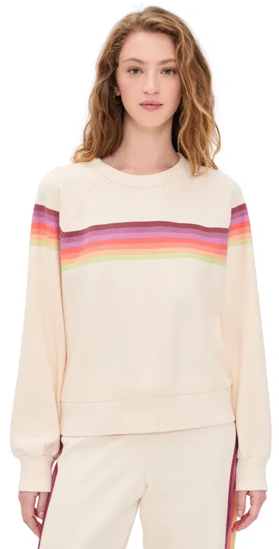 Marine Layer Cloud 9 Pullover Antique White In Neutral