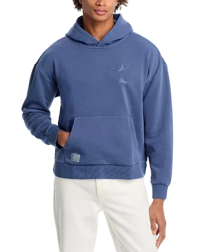 Marine Layer Cloud 9 Relaxed Fit Hoodie In Vintage Indigo