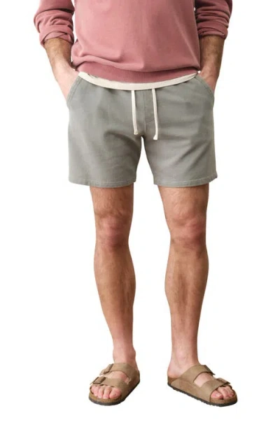 Marine Layer Cloud 9 Terry Shorts In Gray