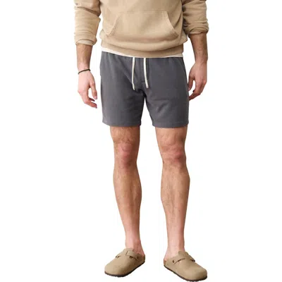 Marine Layer Cloud 9 Terry Shorts In Gray