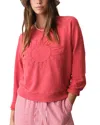 Marine Layer Cloud 9 Terry Sweatshirt In Red
