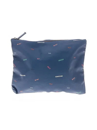 Pre-owned Marine Layer Clutch In Blue