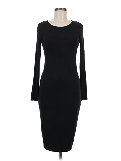 Pre-owned Marine Layer Cocktail Dress In Black