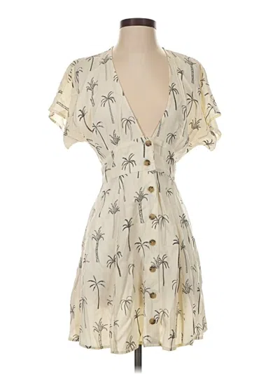 Pre-owned Marine Layer Cocktail Dress In White