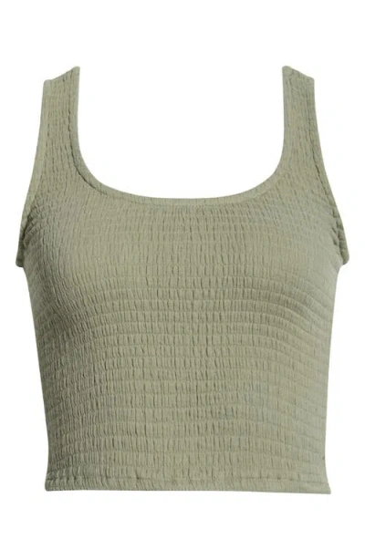 Marine Layer Coralina Cotton Smock Tank In Multi