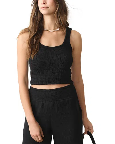 Marine Layer Coralina Crop Cotton Rib Tank In Multi
