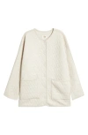 Marine Layer Corbet Quilted Jacket In Warm Oatmeal