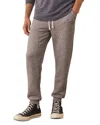 Marine Layer Corbet Quilted Joggers In Gray Heather